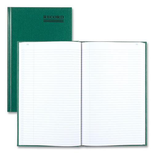 Emerald Series Account Book, Green Cover, 12.25 x 7.25 Sheets, 300 Sheets/Book. Picture 2