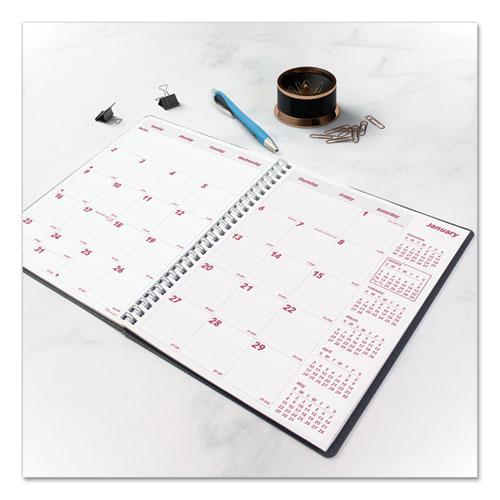 DuraFlex 14-Month Planner, 8.88 x 7.13, Black Cover, 14-Month (Dec to Jan): 2023 to 2025. Picture 4