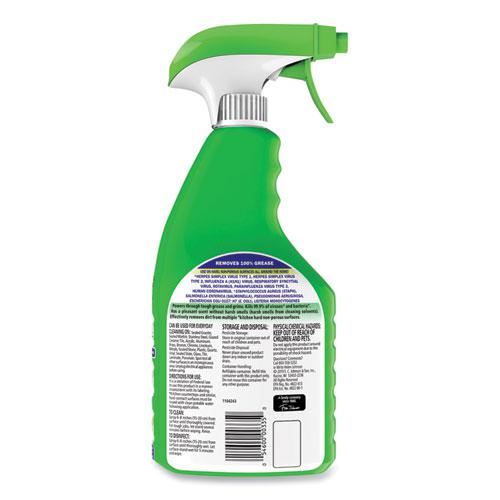 Disinfectant Multi-Purpose Cleaner Lemon Scent, 32 oz Spray Bottle, 8/Carton. Picture 4