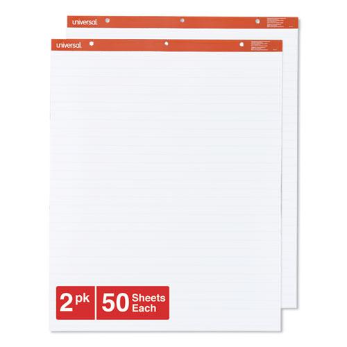 Easel Pads/Flip Charts, Presentation Format (1" Rule), 27 x 34, White, 50 Sheets, 2/Carton. Picture 2