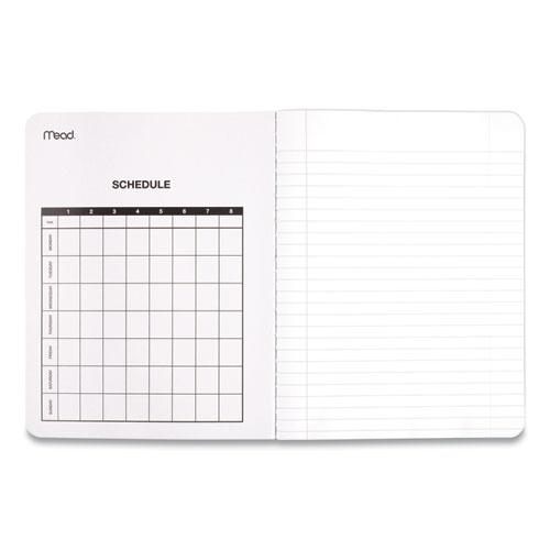 Square Deal Composition Book, 3-Subject, Wide/Legal Rule, Black Cover, (100) 9.75 x 7.5 Sheets, 12/Pack. Picture 3