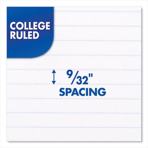 Spiral Notebook, 1-Subject, Medium/College Rule, Assorted Cover Colors, (70) 10.5 x 8 Sheets, 6/Pack. Picture 3