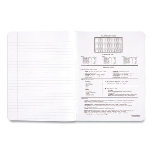 Square Deal Composition Book, 3-Subject, Wide/Legal Rule, Black Cover, (100) 9.75 x 7.5 Sheets, 12/Pack. Picture 5