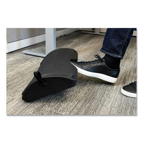 Foot Rest for Standing Desks, 19.98w x 11.97d x 4.2h, Black. Picture 7