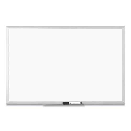 Melamine Dry Erase Board, 35 x 23, White Surface, Silver Frame. Picture 4
