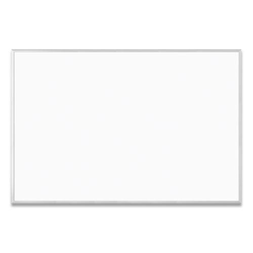 Melamine Dry Erase Board, 70 x 47, White Surface, Silver Frame. Picture 3