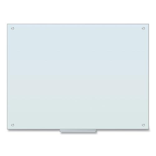 Glass Dry Erase Board, 47 x 35, White Surface. Picture 3