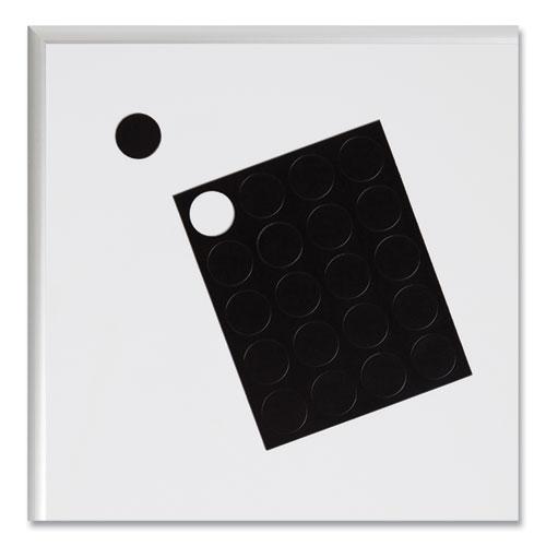 Heavy-Duty Board Magnets, Circles, Black, 0.75", 20/Pack. Picture 5