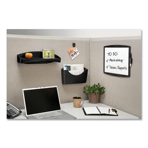 Partition Additions Dry Erase Board, 15.38 x 13.25, White Surface, Dark Graphite HPS Frame. Picture 4