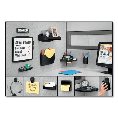 Partition Additions Dry Erase Board, 15.38 x 13.25, White Surface, Dark Graphite HPS Frame. Picture 3