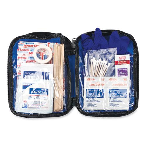 Soft-Sided First Aid Kit for up to 10 People, 95 Pieces, Soft Fabric Case. Picture 2