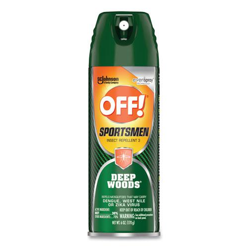 Deep Woods Sportsmen Insect Repellent, 6 oz Aerosol Spray, 12/Carton. Picture 2