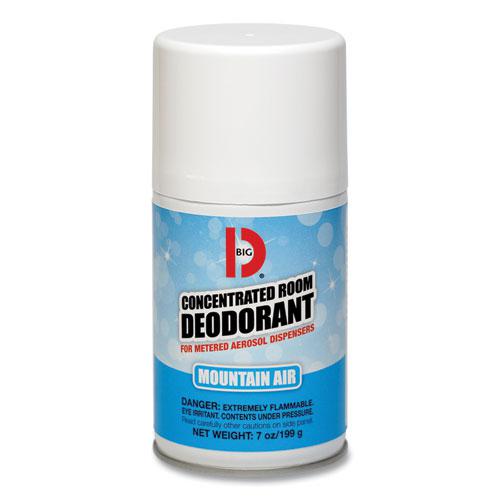 Metered Concentrated Room Deodorant, Mountain Air Scent, 7 oz Aerosol Spray, 12/Carton. Picture 1