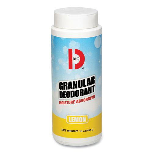 Granular Deodorant, Lemon, 16 oz, Shaker Can, 12/Carton. Picture 1