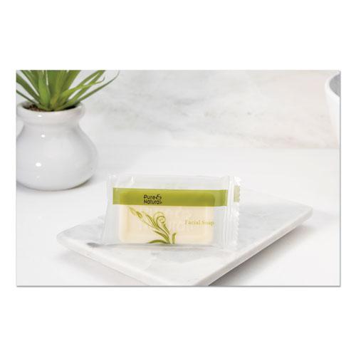 Body and Facial Soap, Fresh Scent, # 3/4 Flow Wrap Bar, 1,000/Carton. Picture 2