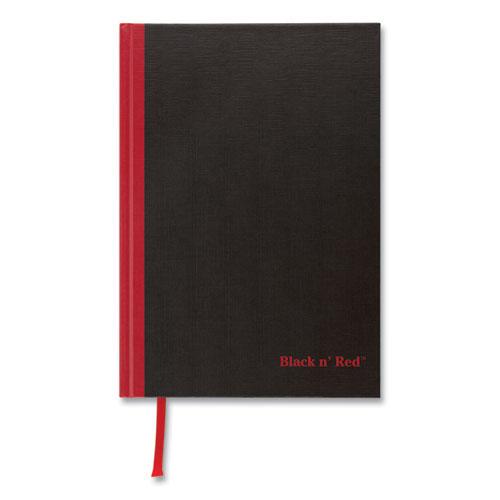Hardcover Casebound Notebooks, SCRIBZEE Compatible, 1-Subject, Wide/Legal Rule, Black Cover, (96) 9.75 x 6.75 Sheets. Picture 3
