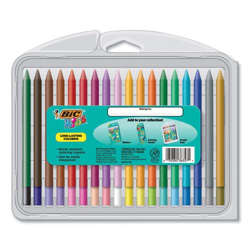 Kids Coloring Crayons, 36 Assorted Colors, 36/Pack. Picture 3