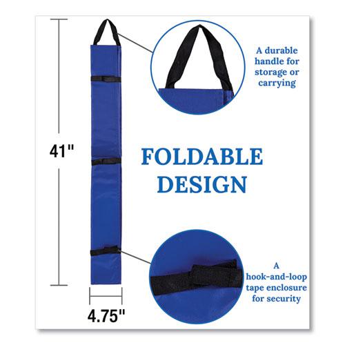 Border Storage Pocket Chart, Blue/Clear, 41" x 24.5". Picture 7