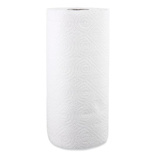 Kitchen Roll Towels, 2-Ply, 11 x 8.5, White, 85/Roll, 30 Rolls/Carton. Picture 2
