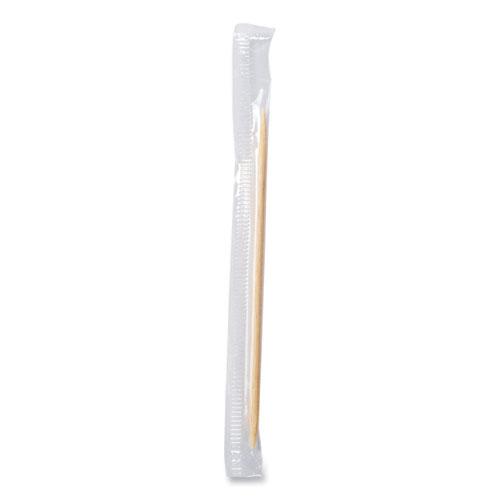 Mint Cello-Wrapped Wood Toothpicks, 2.5", Natural, 1,000/Box, 15 Boxes/Carton. Picture 4