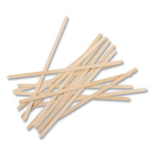 Wood Coffee Stirrers, 7.5" Long, 500/Box, 10 Boxes/Carton. Picture 7