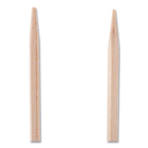 Square Wood Toothpicks, 2.75", Natural, 800/Box, 24 Boxes/Carton. Picture 4