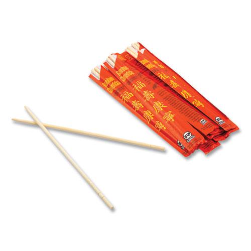 Chopsticks, Bamboo, 9", Natural, 1000/Carton. Picture 3