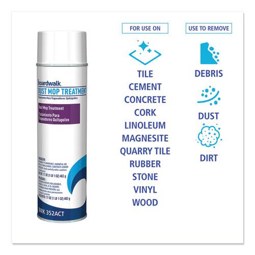 Dust Mop Treatment, Pine Scent, 17 oz Aerosol Spray. Picture 3
