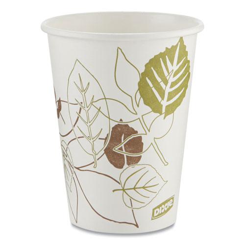 Pathways Paper Hot Cups, 12 oz, 50/Pack. Picture 1