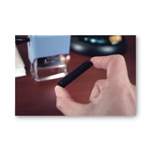 Replacement Ink Roller for 2000PLUS ES 011091 Line Dater, 2" x 1", Black. Picture 4