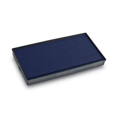 Replacement Ink Pad for 2000PLUS 1SI40PGL and 1SI40P, 2.38" x 0.25", Blue. Picture 1