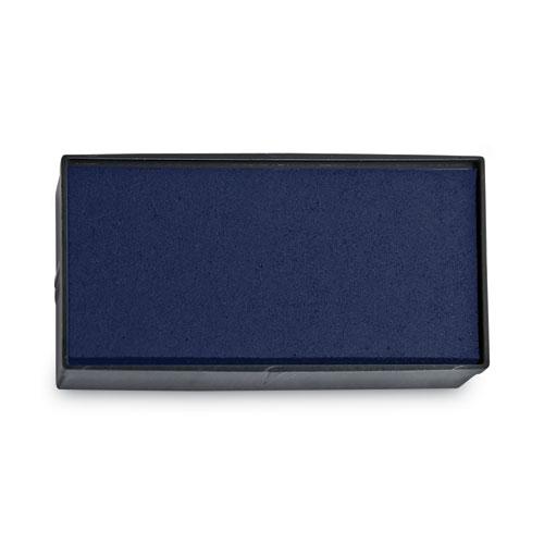 Replacement Ink Pad for 2000PLUS 1SI60P, 3.13" x 0.25", Blue. Picture 2