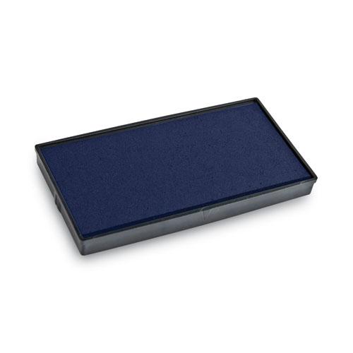 Replacement Ink Pad for 2000PLUS 1SI60P, 3.13" x 0.25", Blue. Picture 1