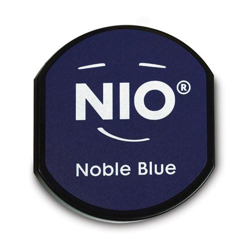 Ink Pad for NIO Stamp with Voucher, 2.75" x 2.75", Noble Blue. Picture 1