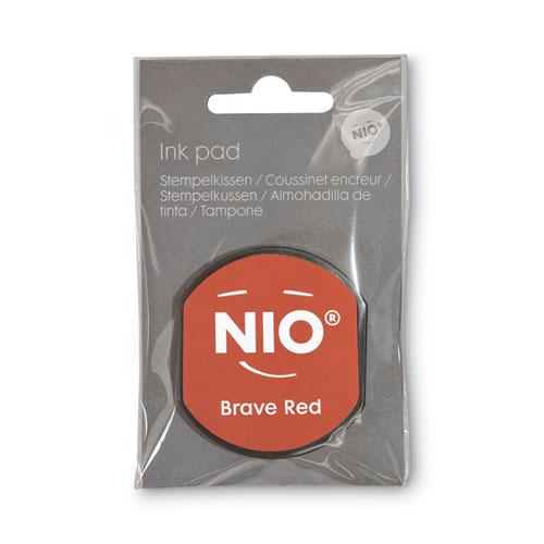 Ink Pad for NIO Stamp with Voucher, 2.75" x 2.75", Brave Red. Picture 2