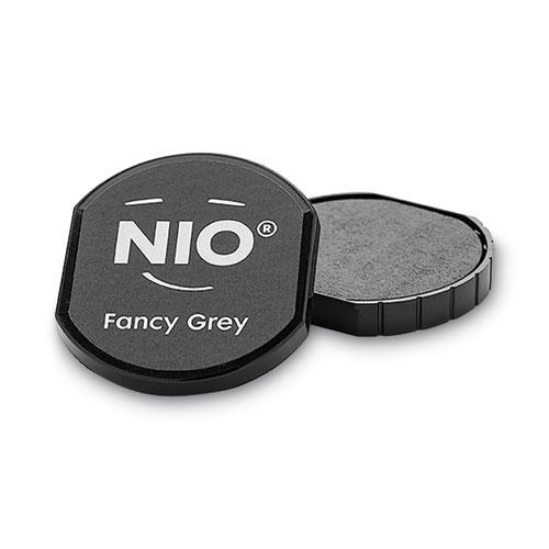 Ink Pad for NIO Stamp with Voucher, 2.75" x 2.75", Fancy Gray. Picture 3