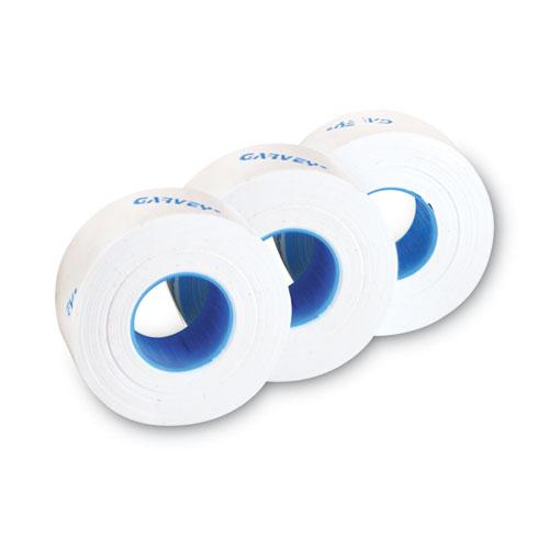 One-Line Pricemarker Labels, 0.44 x 0.81, White, 1,200/Roll, 3 Rolls/Box. Picture 1