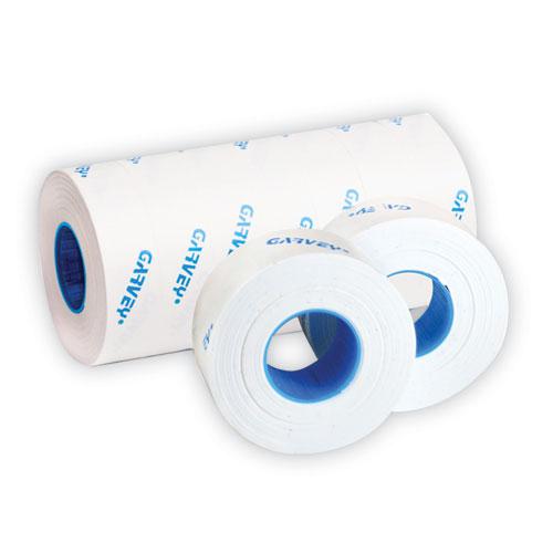 One-Line Pricemarker Labels, 0.44 x 0.81, White, 1,200/Roll, 3 Rolls/Box. Picture 4