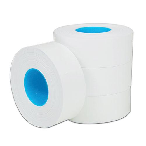 One-Line Pricemarker Labels Bulk Pack, 0.44 x 0.81, White, 1,200/Roll, 16 Rolls/Box. Picture 1