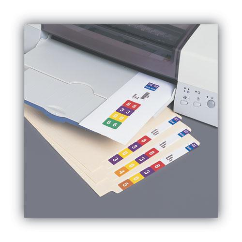 Color-Coded Smartstrip Refill Label Forms, Inkjet Printer, Assorted, 1.5 x 7.5, White, 250/Pack. Picture 11