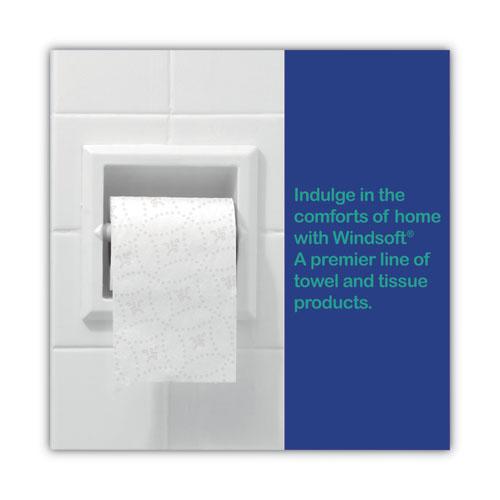 Premium Bath Tissue, Septic Safe, 2-Ply, White, 284 Sheets/Roll, 24 Rolls/Carton. Picture 6