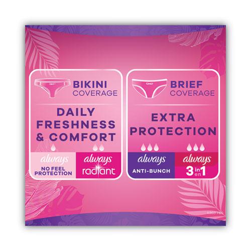 Thin Daily Panty Liners, Regular, 120/Pack, 6 Packs/Carton. Picture 7