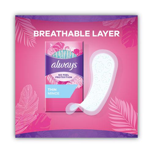 Thin Daily Panty Liners, Regular, 120/Pack. Picture 2
