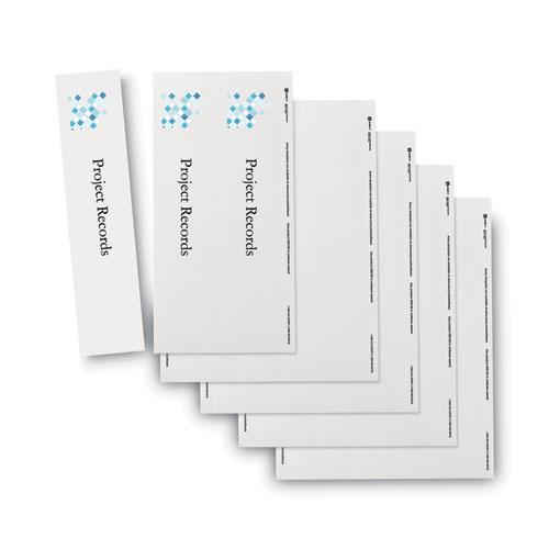 Binder Spine Inserts, 3" Spine Width, 3 Inserts/Sheet, 5 Sheets/Pack. Picture 2