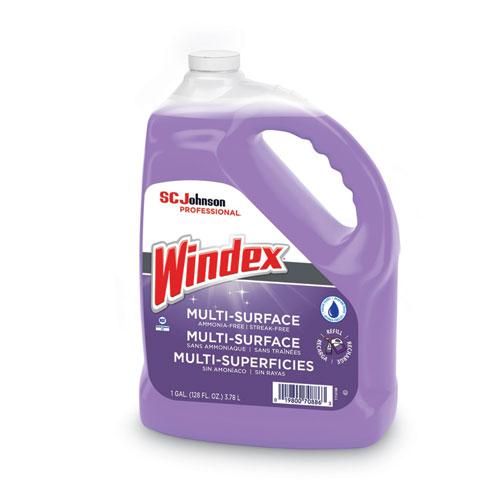 Non-Ammoniated Glass/Multi Surface Cleaner, Pleasant Scent, 128 oz Bottle. Picture 2