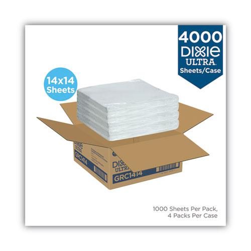 All-Purpose Food Wrap, Dry Wax Paper, 14 x 14, White, 1,000/Carton. Picture 2