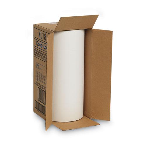 Kold-Lok Polyethylene-Coated Freezer Paper Roll, 18" x 1,100 ft, White. Picture 4