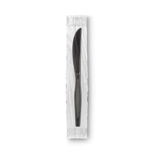 Grab’N Go Wrapped Cutlery, Knives, Black, 90/Box. Picture 2