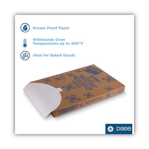 Greaseproof Liftoff Pan Liners, 16.38 x 24.38, White, 1,000 Sheets/Carton. Picture 2