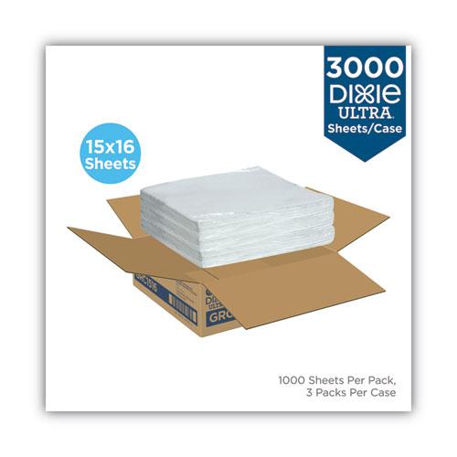 All-Purpose Food Wrap, Dry Wax Paper, 15 x 16, White, 1,000/Carton. Picture 2